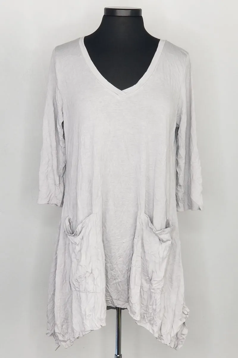 Liloude Crinkled Tunic