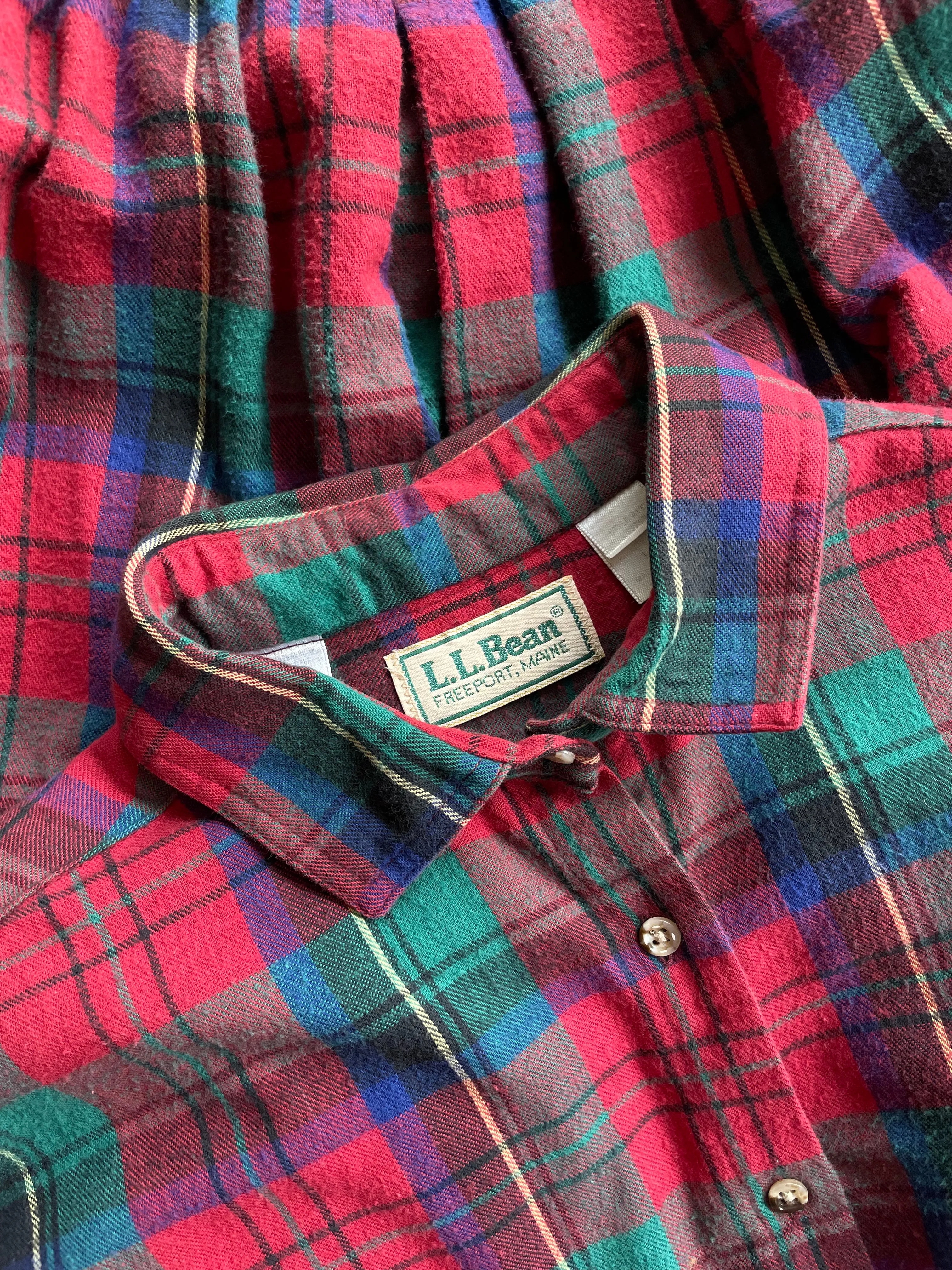 L.L. Bean Flannel Set | 1980s