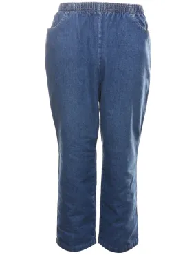 Medium Wash Denim Trousers - W26 L26