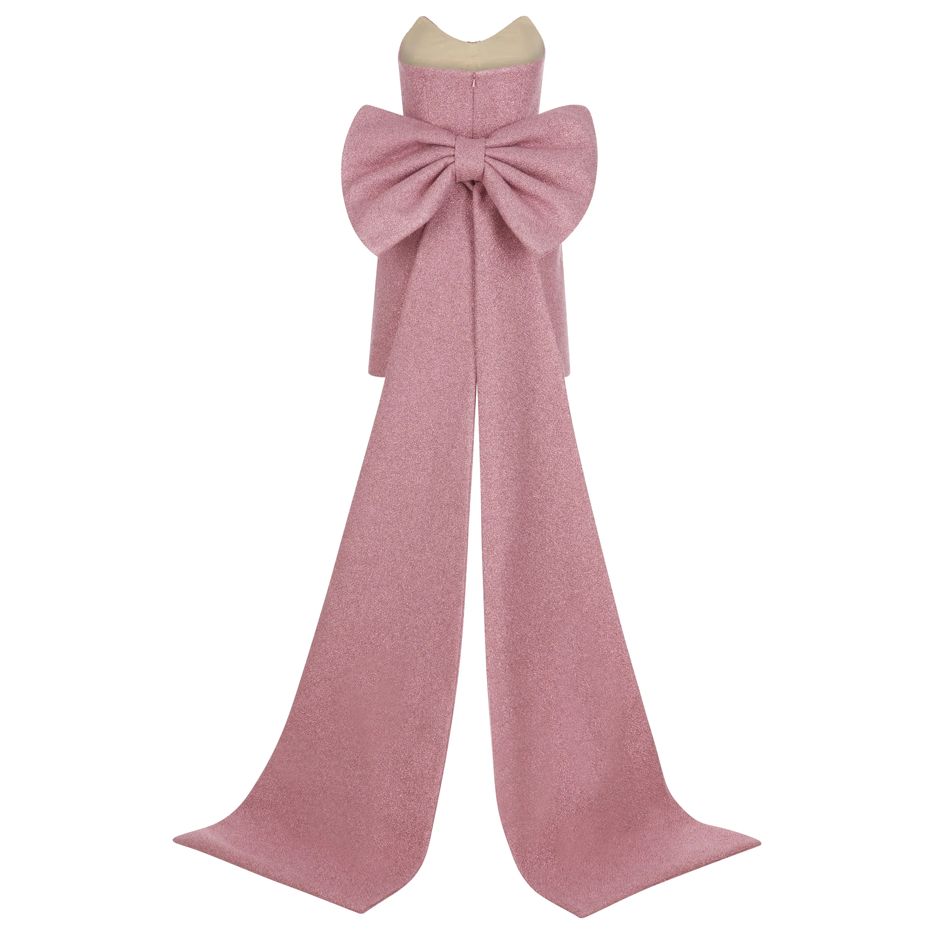 Millie Bow Dress Pink