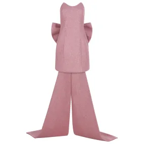 Millie Bow Dress Pink