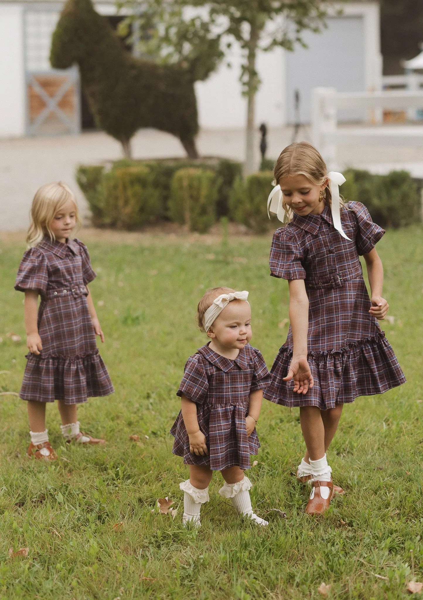 Mini Virginia Dress in Plaid - FINAL SALE