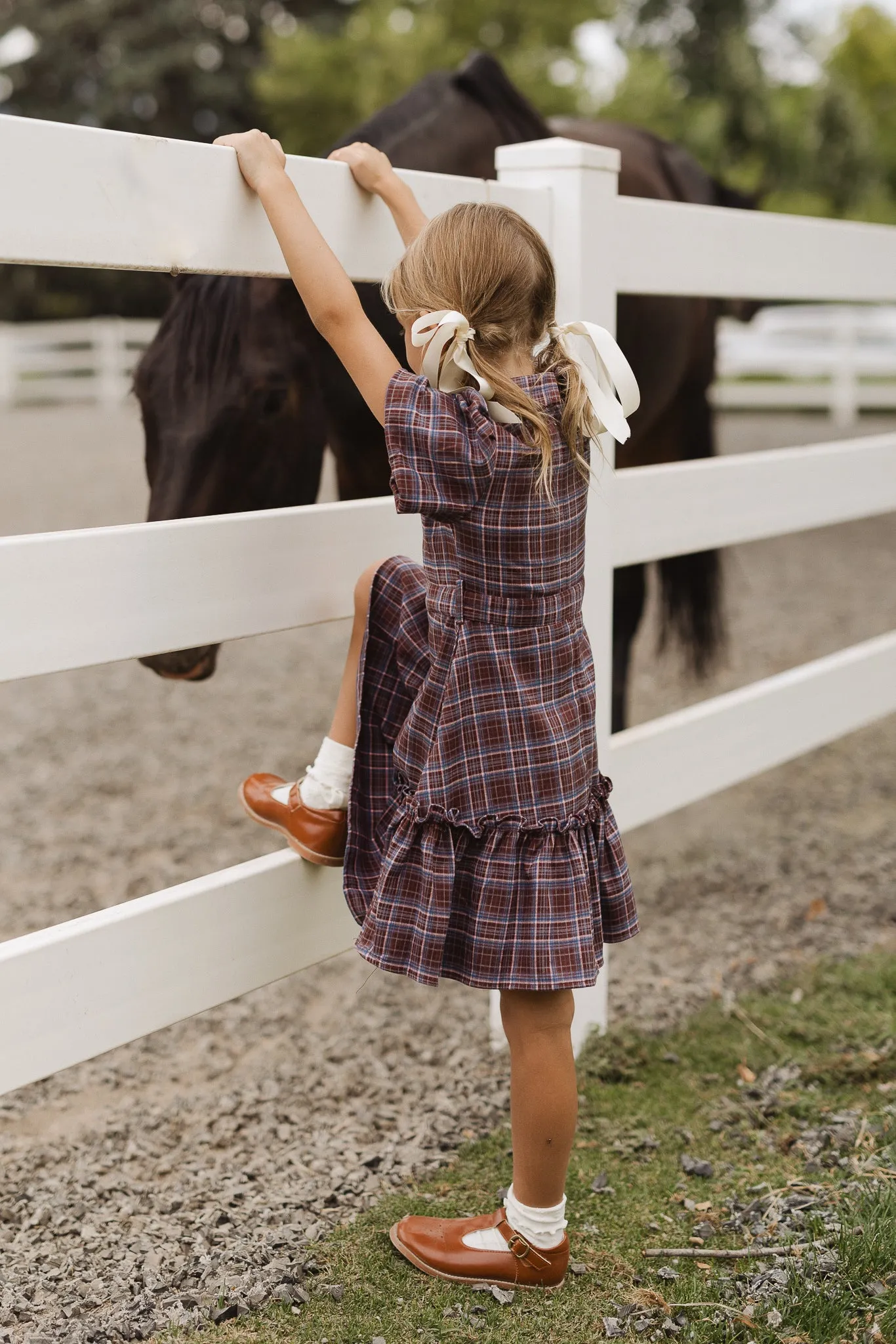 Mini Virginia Dress in Plaid - FINAL SALE