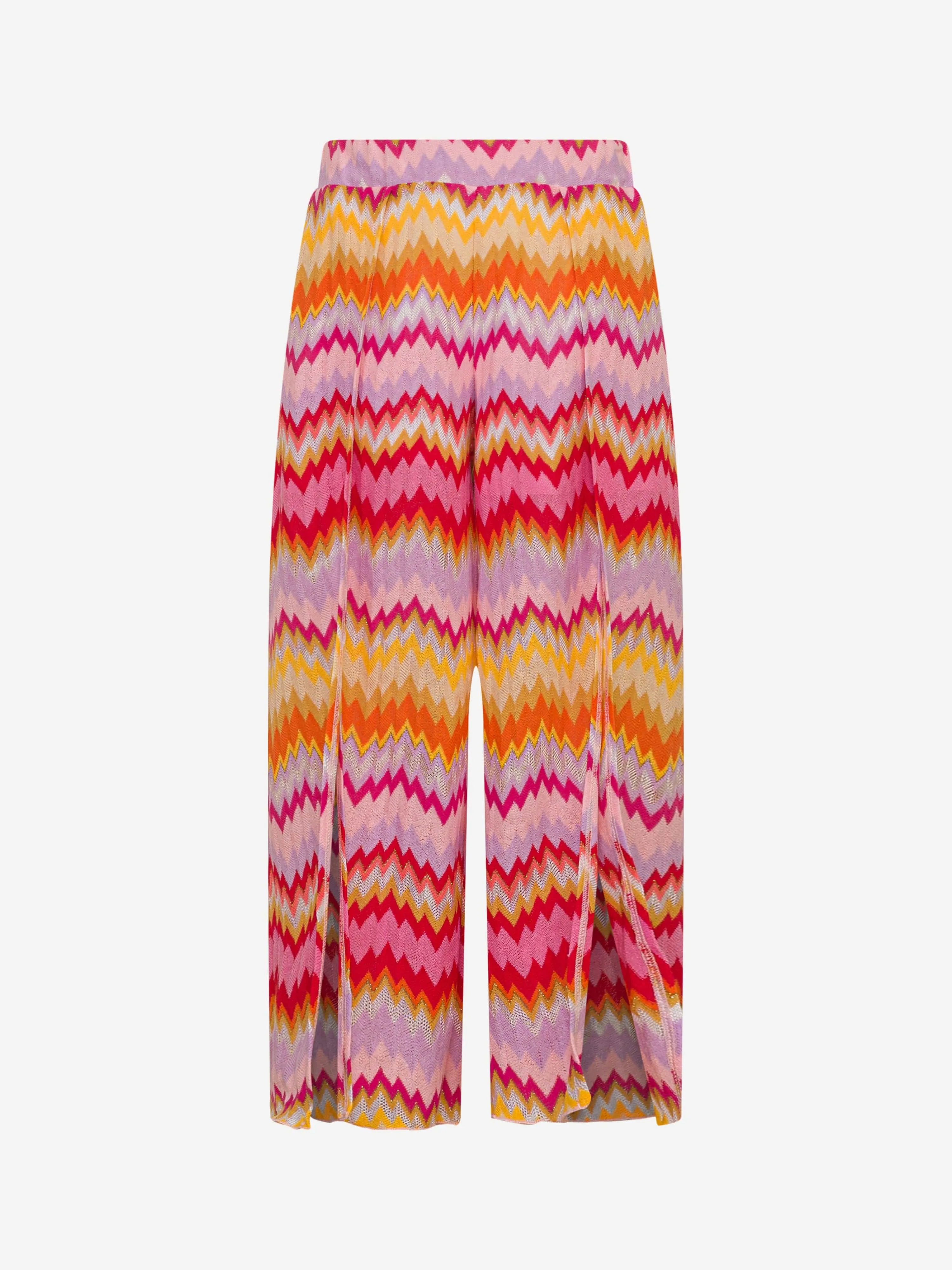 Missoni Girls Zigzag Beach Trousers in Multicolour