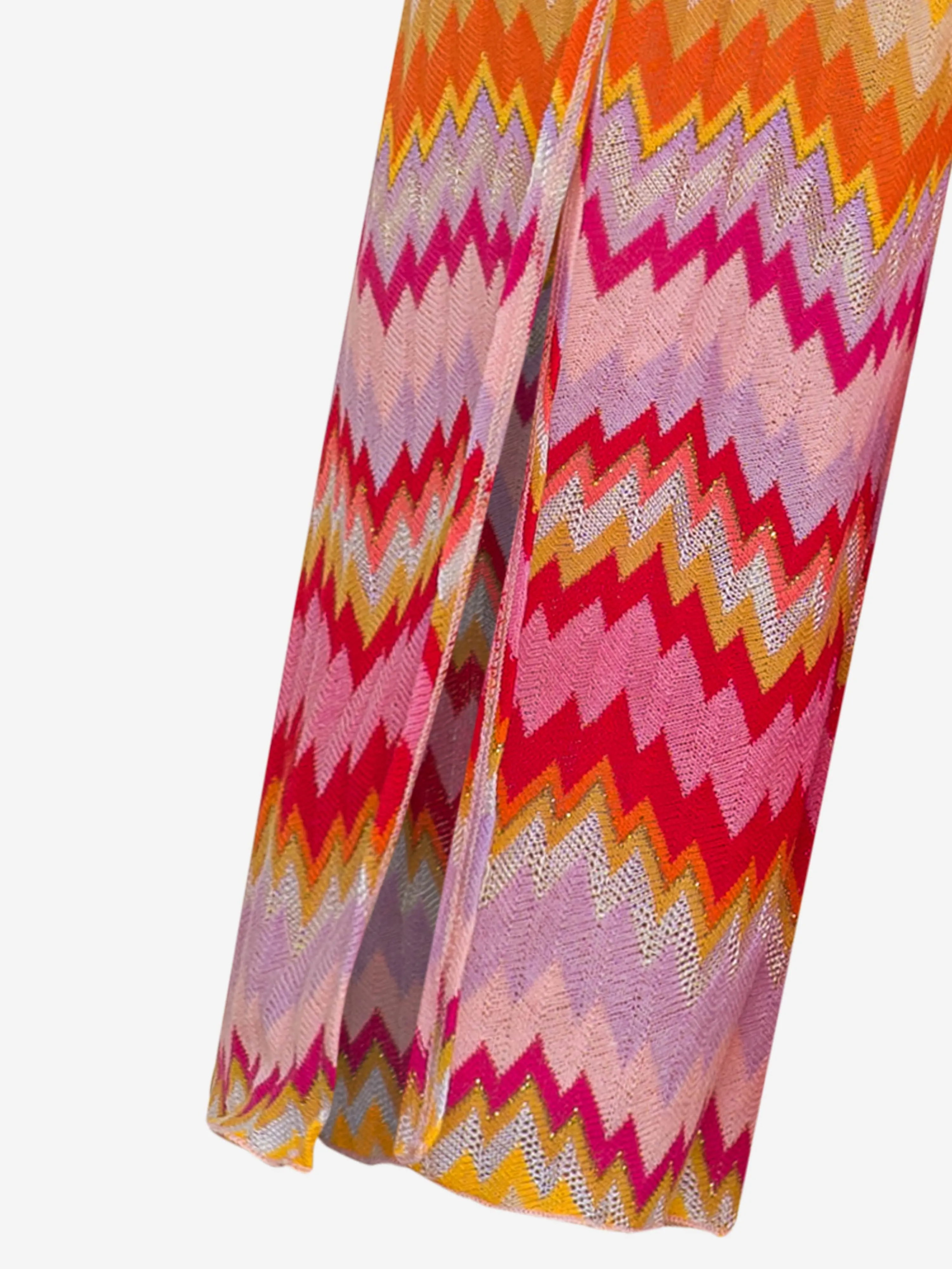 Missoni Girls Zigzag Beach Trousers in Multicolour