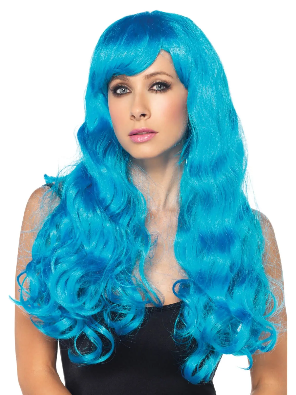 Neon Star Long Wavy Wig