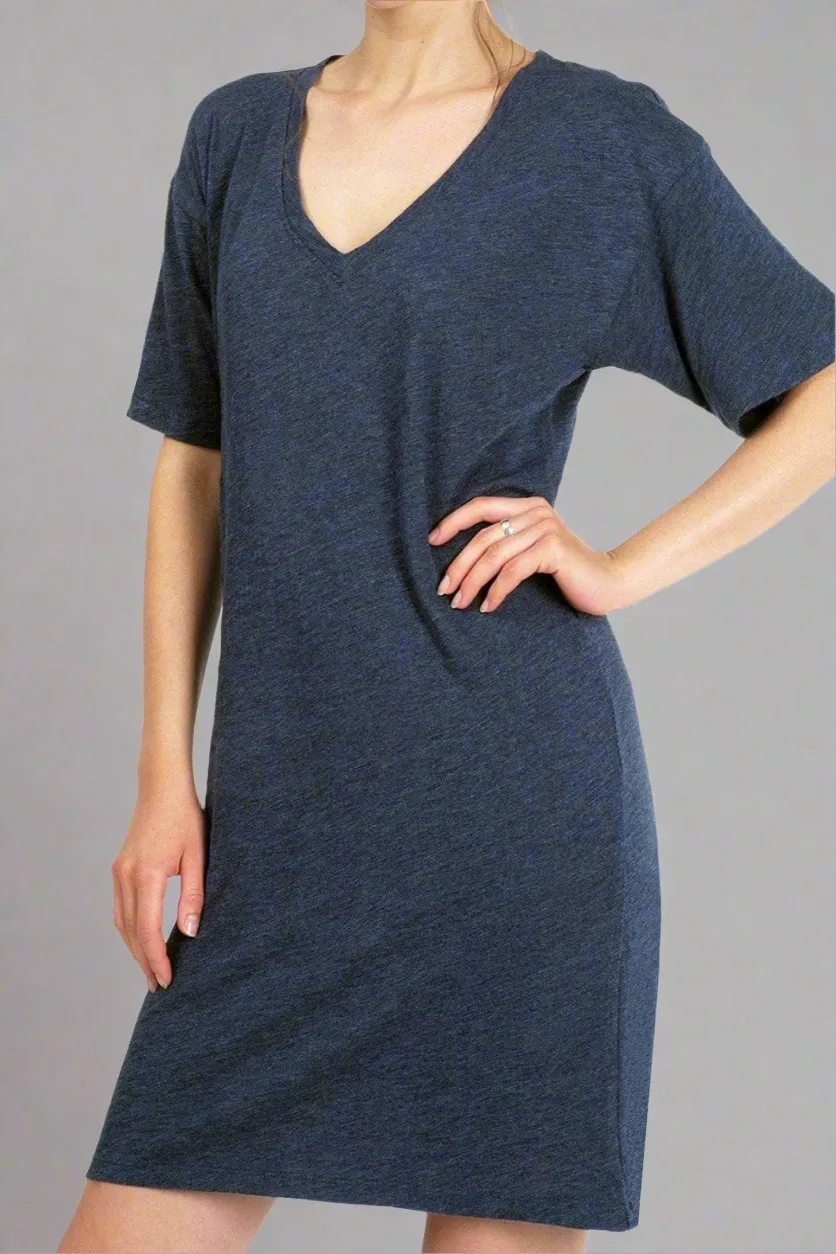 Organic Cotton Bamboo T-Shirt Dress - Effortless Style