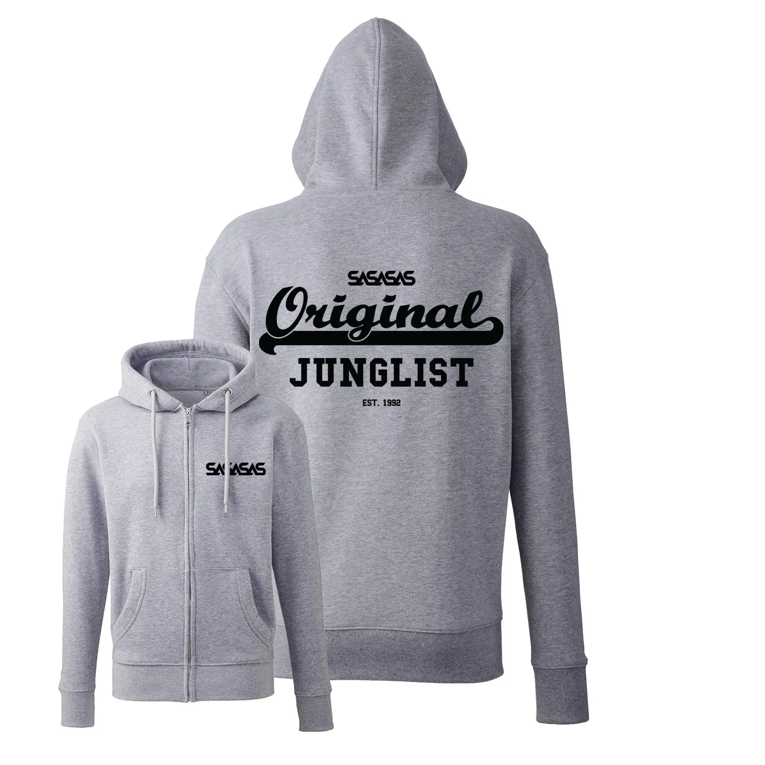 Original Junglist Zipped Hoodie