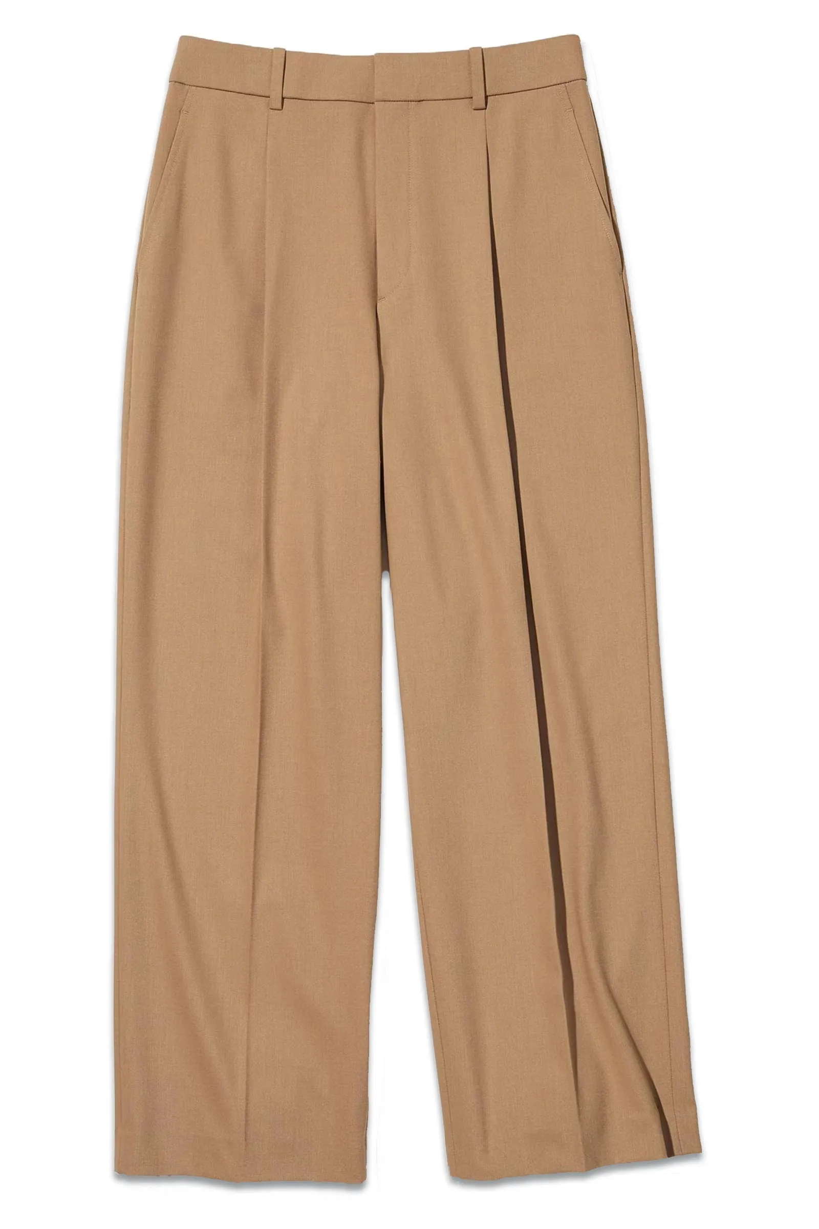 Pleated Wide Leg Trousers