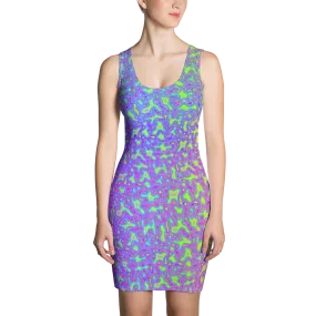 Psychedelic Mess Bodycon Dress