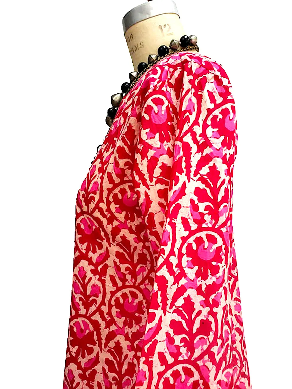 Raja Cotton Tunic Rose Batik