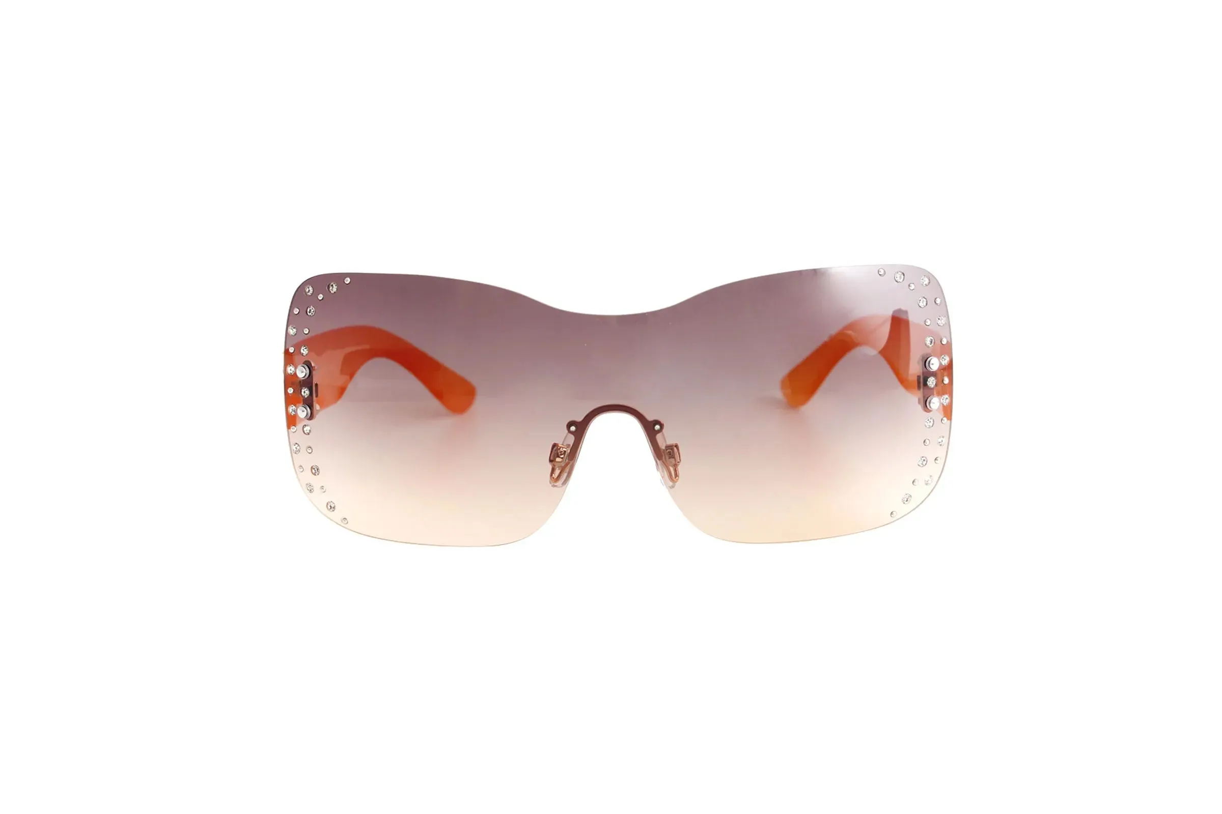 Rimless Butterfly Sunglasses