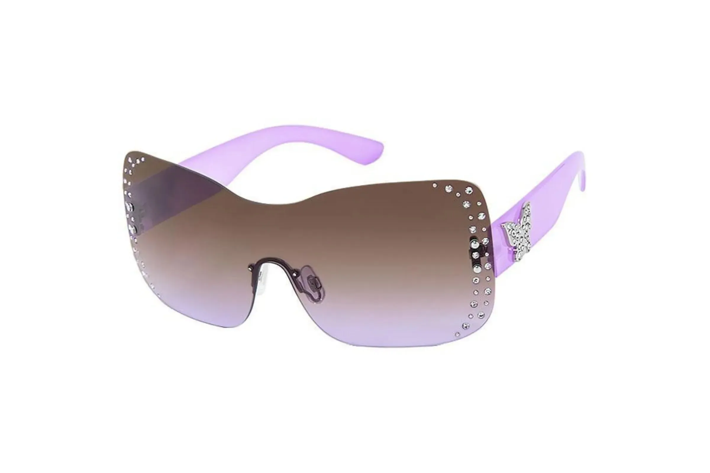 Rimless Butterfly Sunglasses