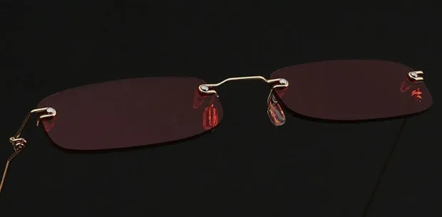 Rimless Fashion Sunglasses