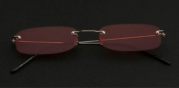 Rimless Fashion Sunglasses