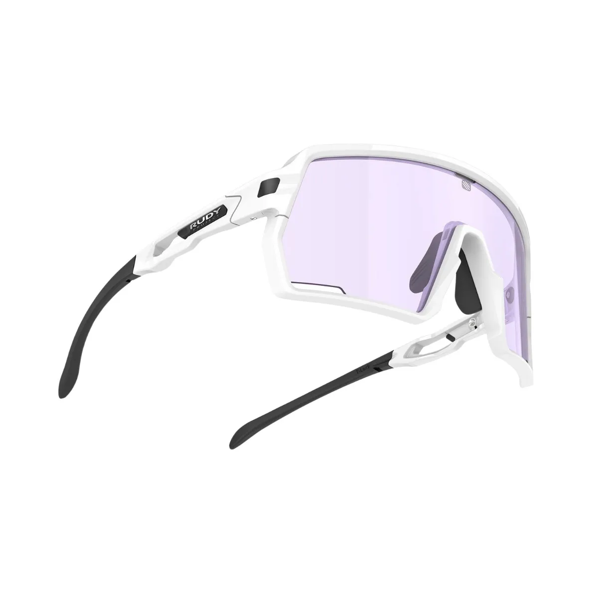 Rudy Project Kelion White Gloss Impactx™ Photochromic 2 Laser Purple Glasses