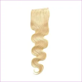 Russian Blonde Closure 100% Human Hair