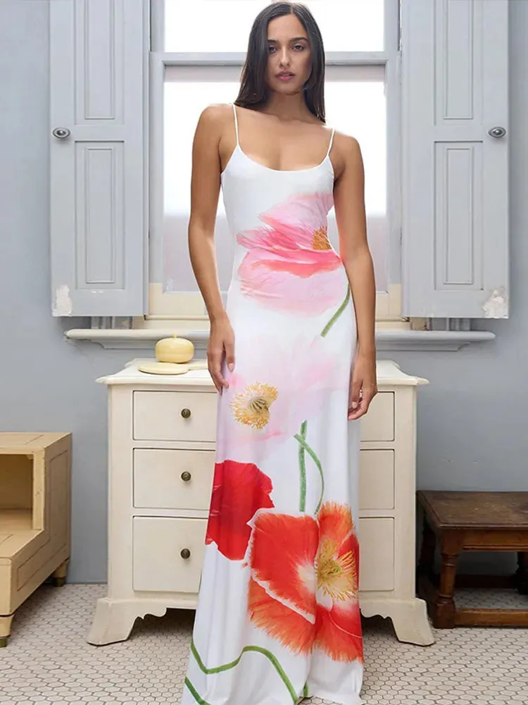 Sharina - Flower print summer dress