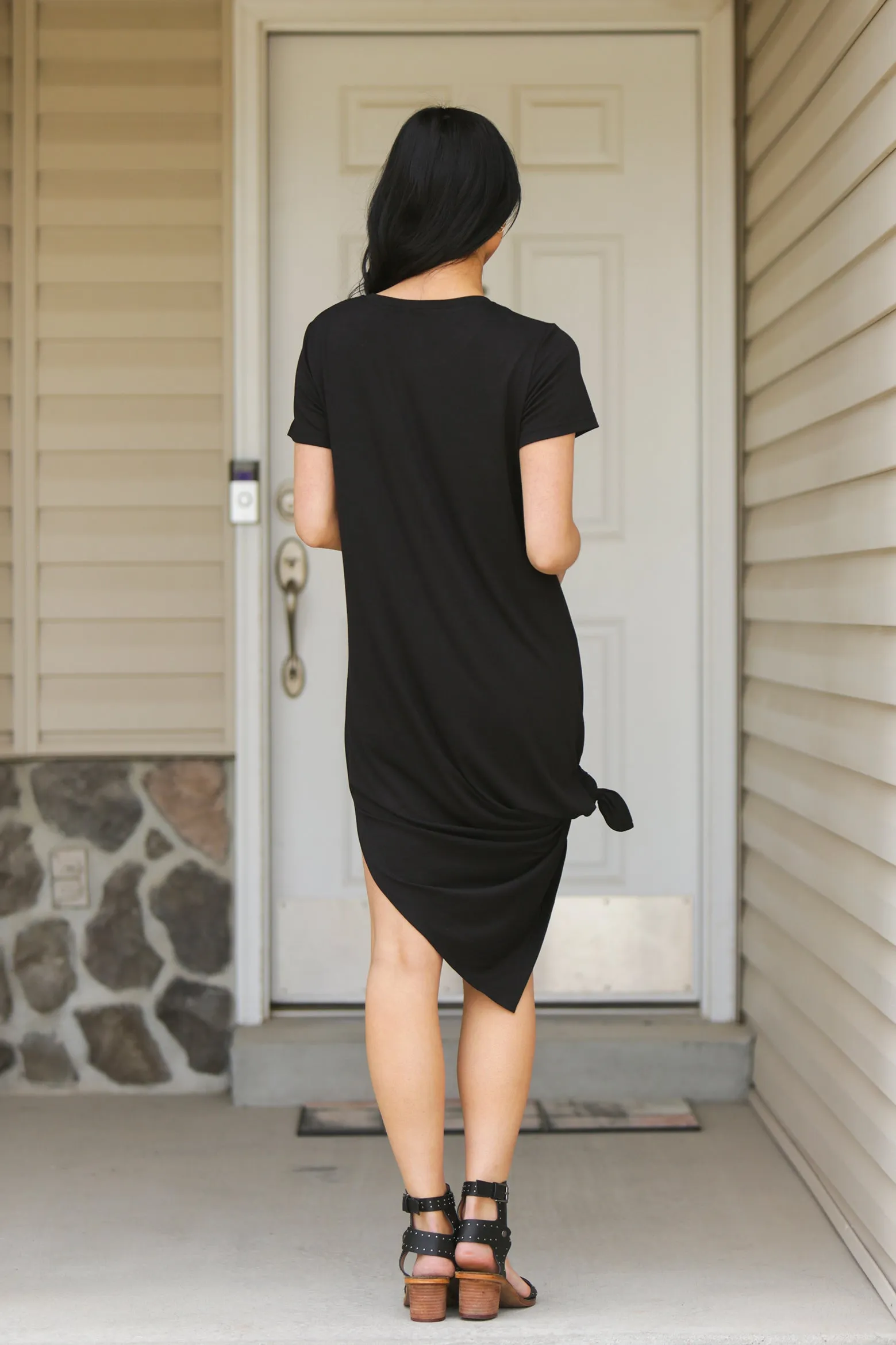 Split Hem T-Shirt Dress