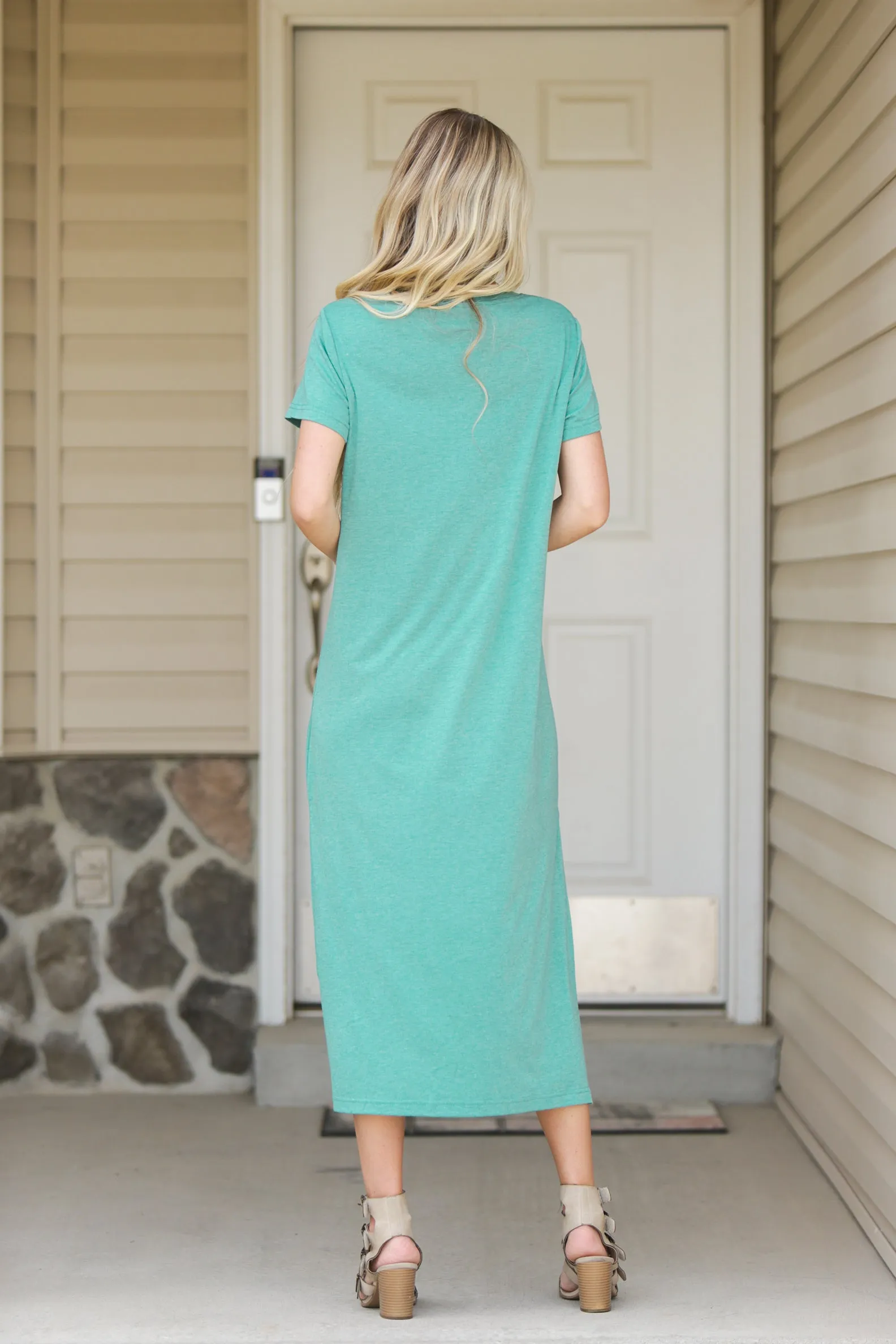 Split Hem T-Shirt Dress