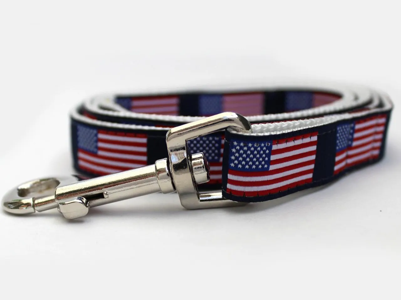 Stars n Stripes Dog Collar by Diva Dog (Optional Matching Leash Available)