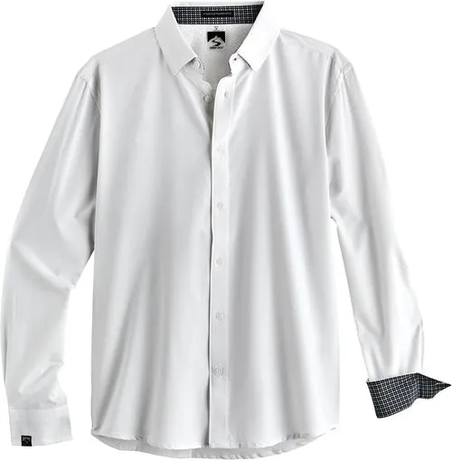 Storm Creek Influencer Solid 4-Way Stretch Eco-Woven Shirt