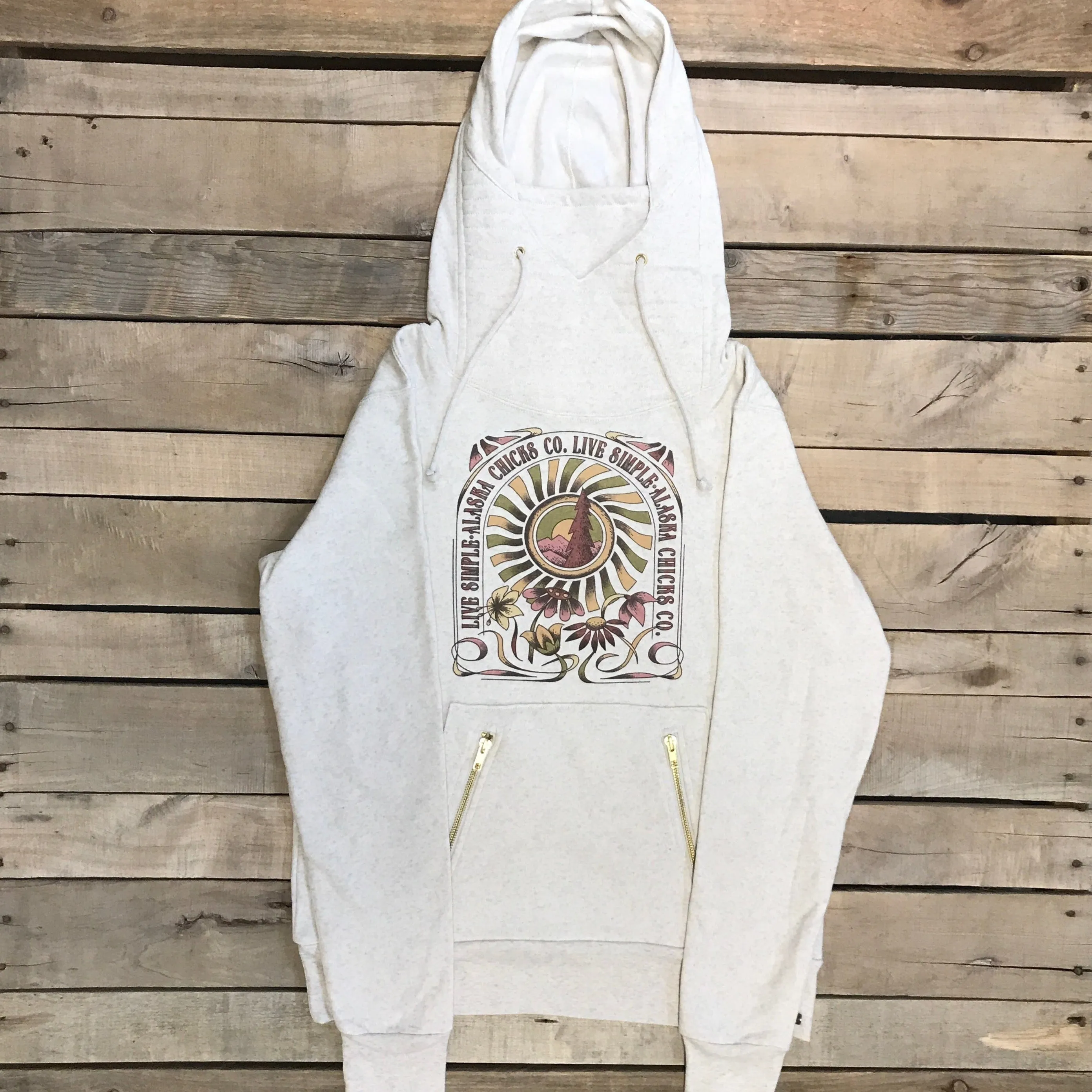 Sunburst Ninja Hoodie