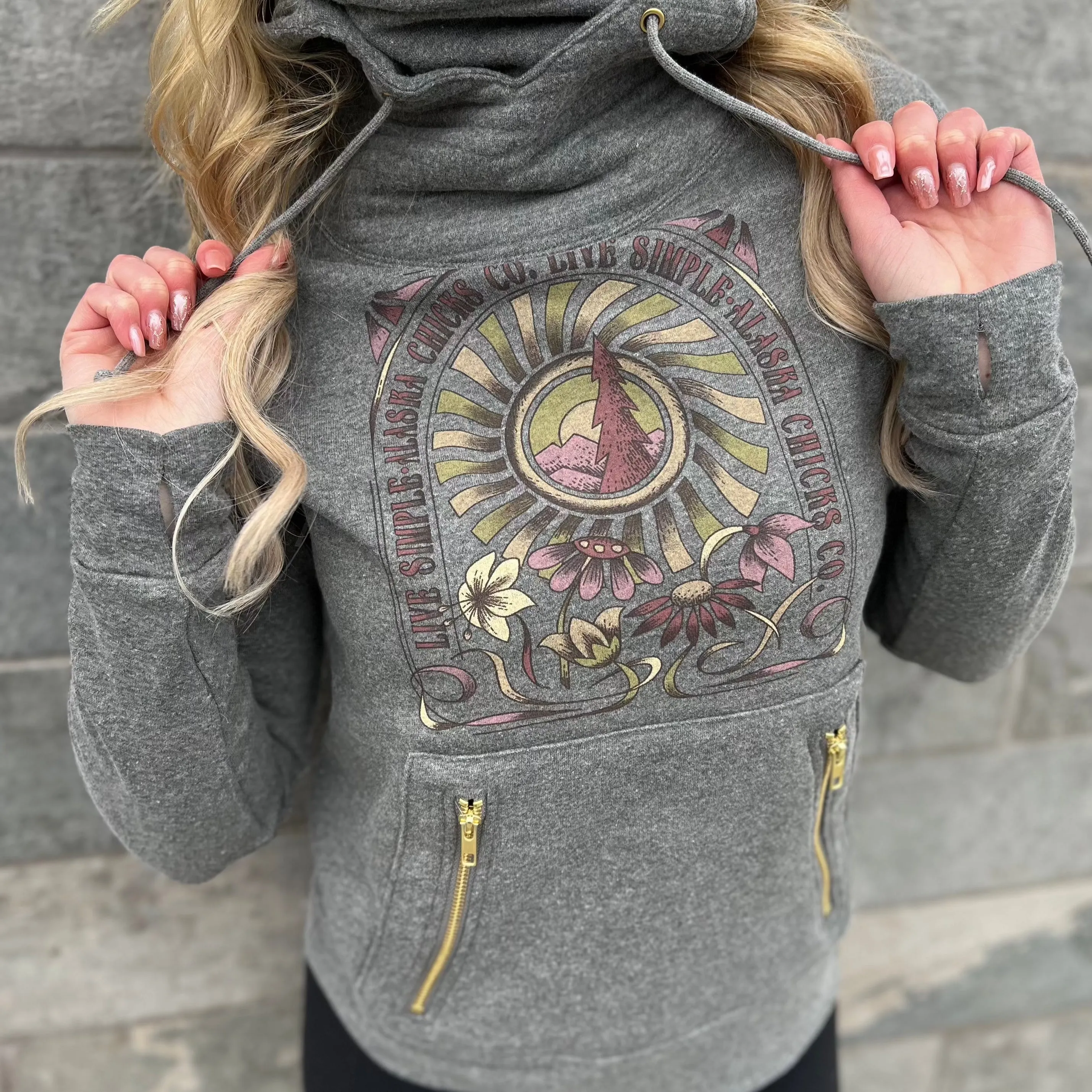 Sunburst Ninja Hoodie