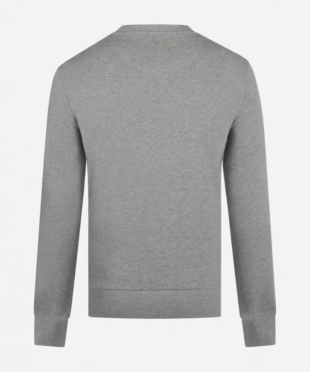 Sweater rondehals met NYC graphic | Medium Grey Melange