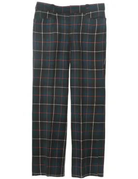 Tartan Trousers - W35 L32