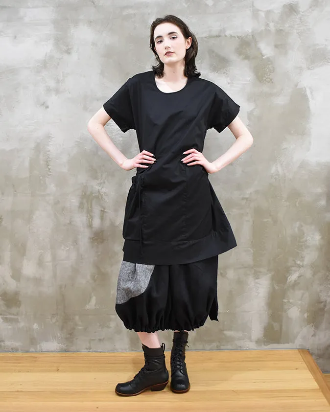 The Oblique Tunic - Black