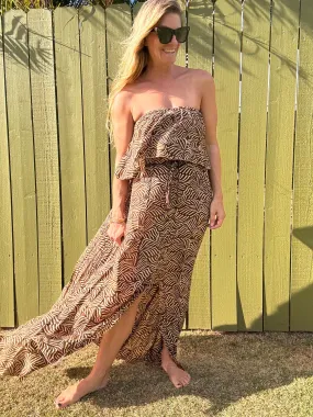 TIARE HAWAII Maldives Maxi dress-Batik Sumatra