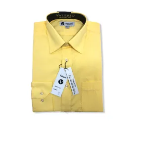 Valerio Yellow Dress Shirt (NEW)