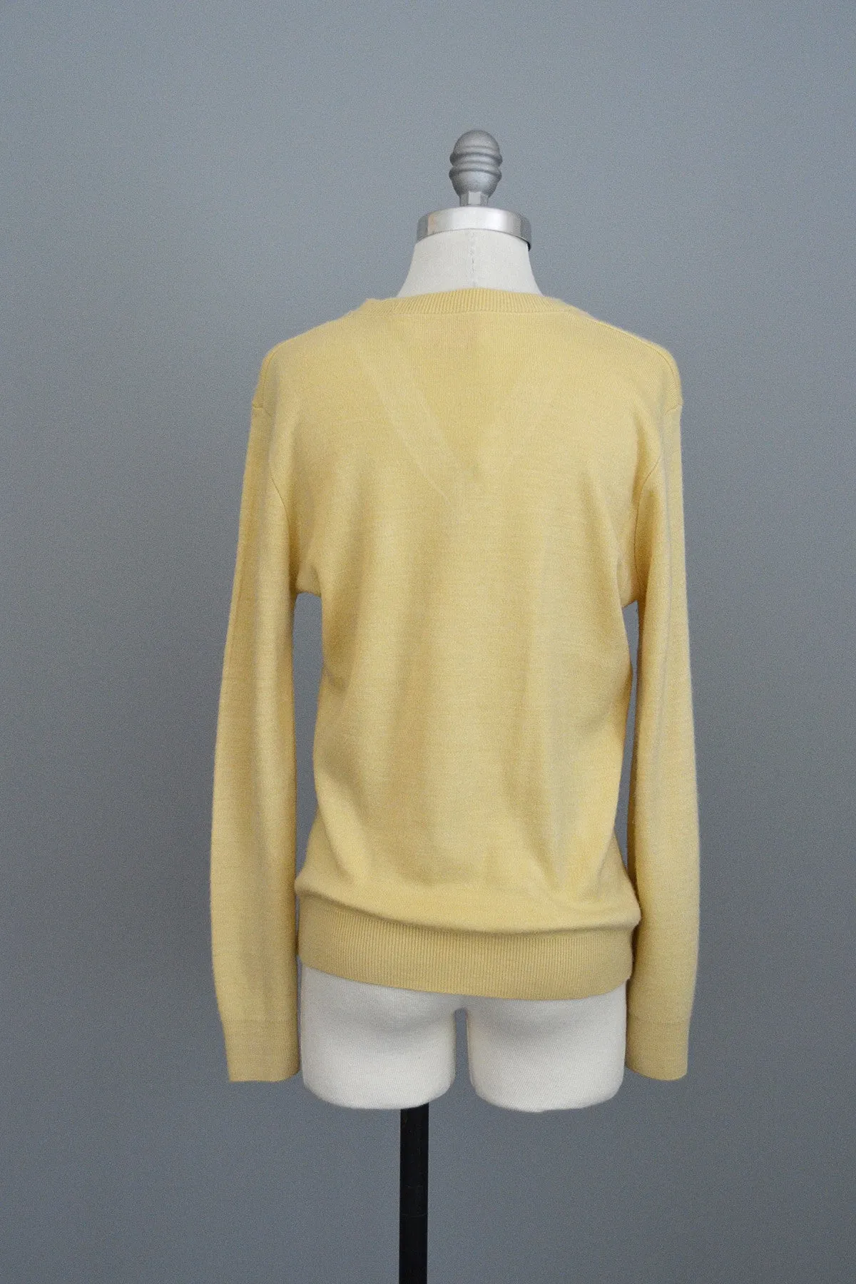 Vintage Owl Golf Sweater