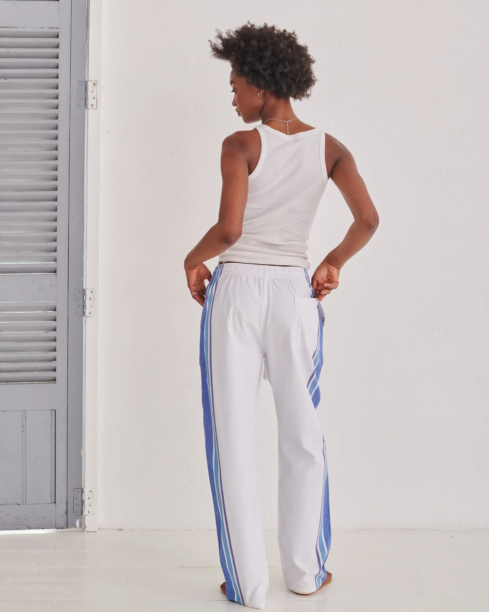 White Classic Lounge Pants