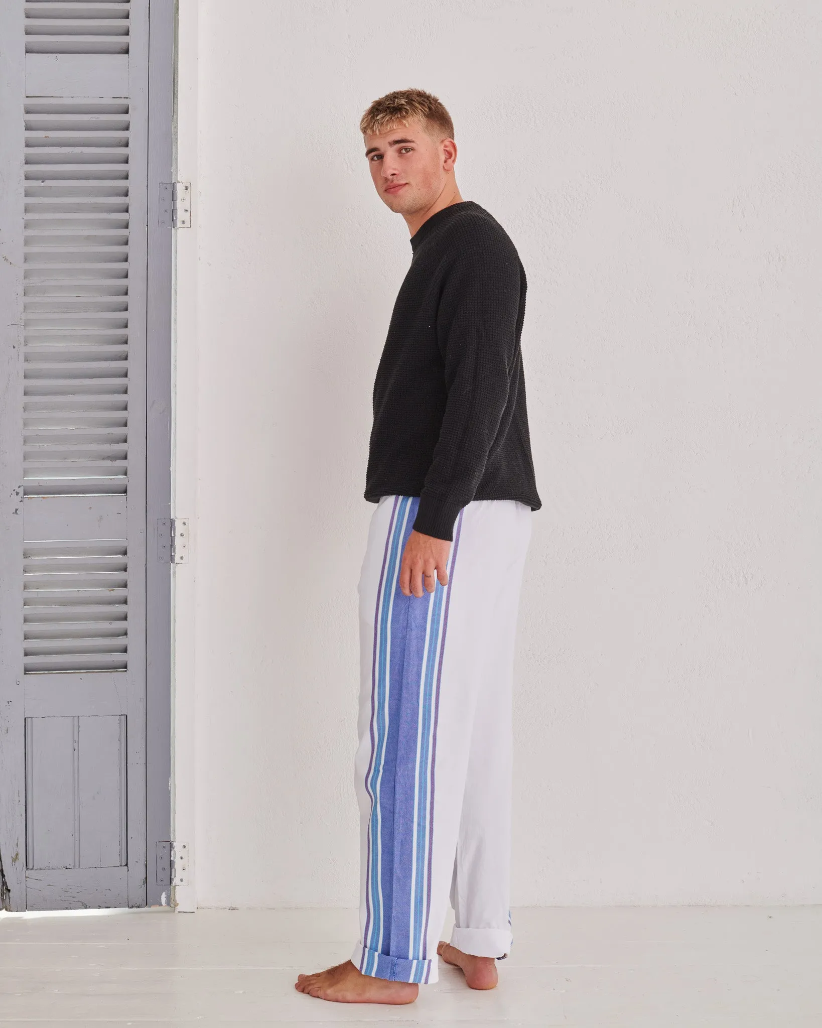 White Classic Lounge Pants