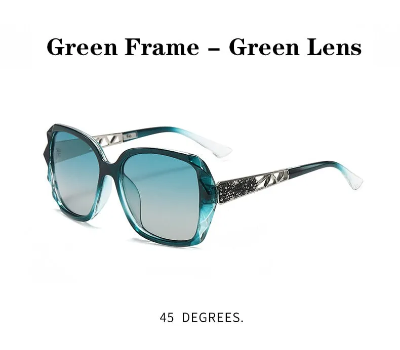 Women Polarized Sunglasses Fashion Ladies Sunglasses Color Film Lens UV400 Protection