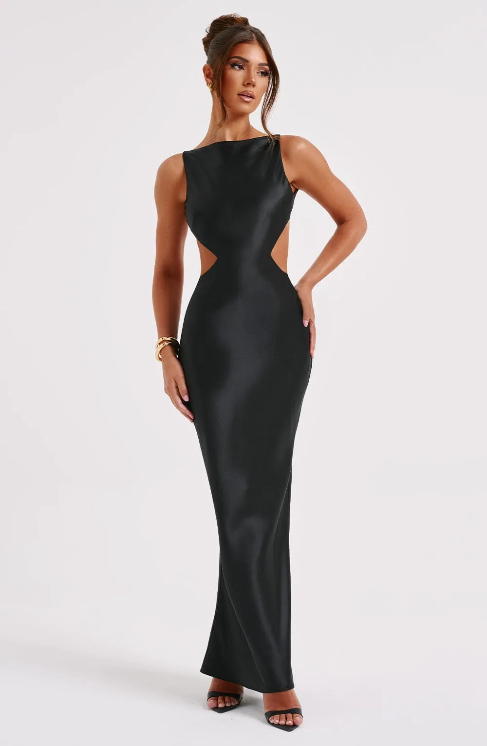 Yves Maxi Dress - Black