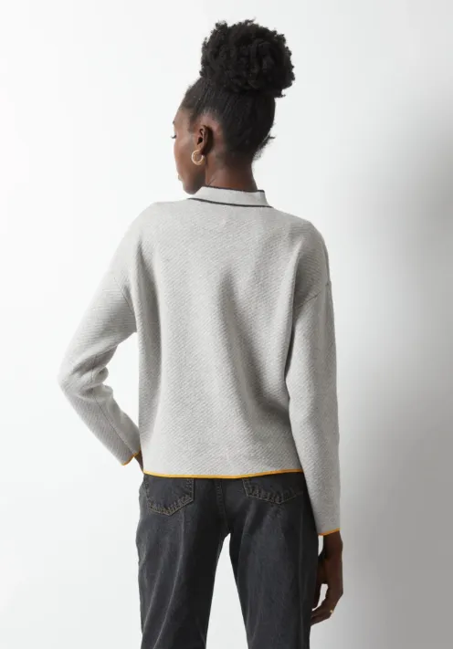 Zaket & Plover Neru Collar Sweater | Marl