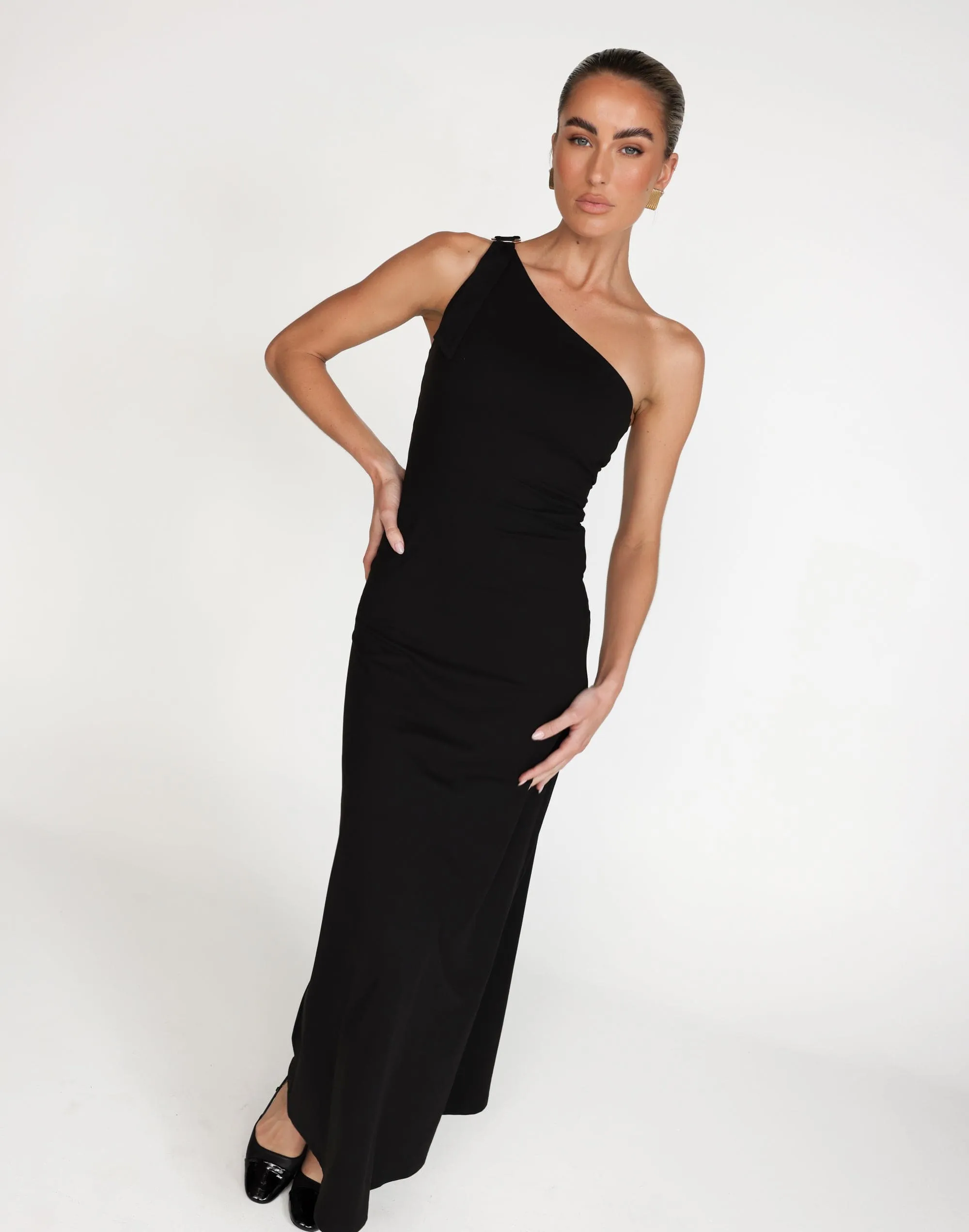 Zuelia Maxi Dress (Black)